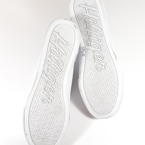 Tommy Hilfiger Sneakers White Tennis Shoes NEW - Picture 7 of 11